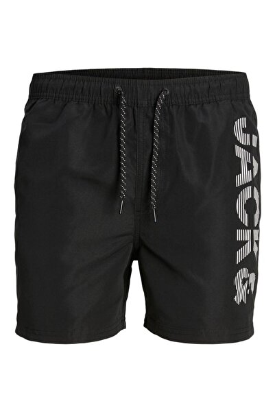 Jack & Jones Μαγιό βερμούδα "JJ Junior" μαύρο