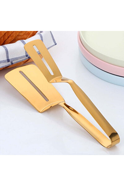 STARSTAR Stainless steel barbecue tongs, egg tongs, and scraper tongs with an...
