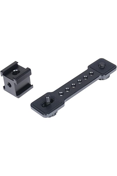 STARSTAR 3-Port Cold Shoe Extension Bracket for Gimbals, Lights & Microphones