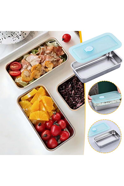 STARSTAR Dishwasher-safe portable stainless steel snack container with lid fo...