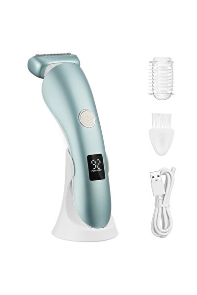 STARSTAR Women's electric shaver, cordless wet and dry shaver, painless intim...