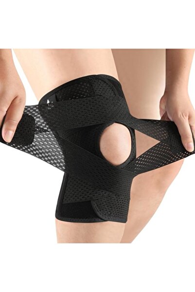 STARSTAR Size Medium Breathable Compression Mesh Knee Brace - Adjustable Stra...