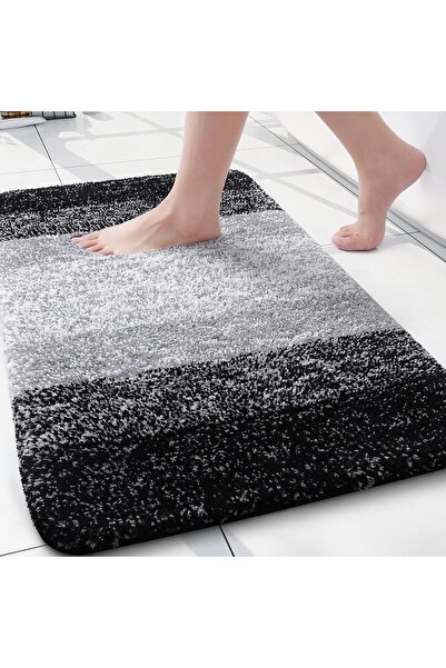 STARSTAR Microfiber bathroom rug, soft and absorbent, non-slip, thick plush, ...