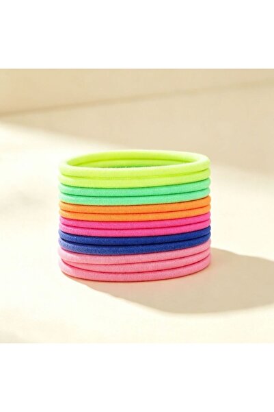 idei Set cu 10 bucăți benzi elastice de păr 8 cm, elasticitate durabilă, nu r...
