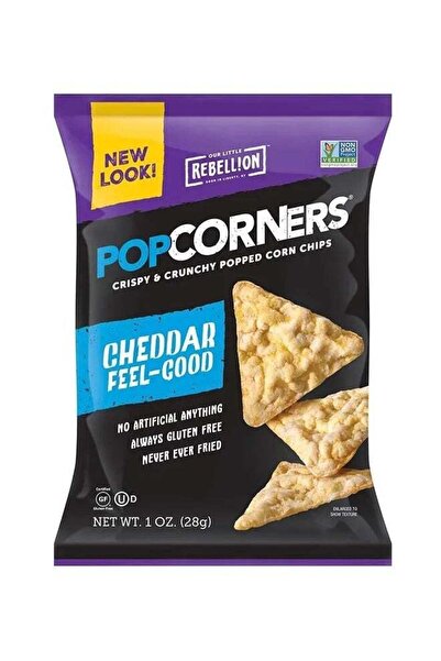 Popcorners White Cheddar Popped-Corn Snack 28.3g
