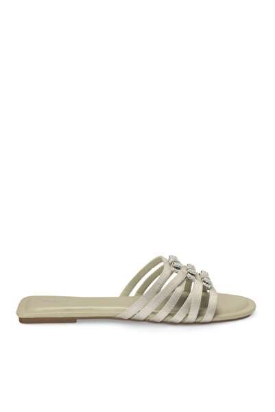 BATA Multi‑Strap Flat Slide Sandals
