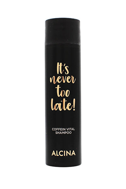Alcina Este& # x27;s Never Too Late Șampon cu cafeină pentru întărirea părulu...