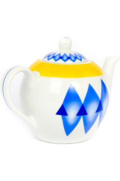Generic براد سراميك شنكو ازرق, إبريق شاي, سعة 500 مل, تصميم تراثي | غضار