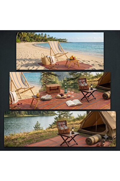 CRAFT HOME KAMP, PİKNİK, PLAJ MATI HASIRI 240X310
