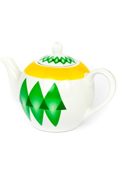 Generic براد سراميك شنكو اخضر, إبريق شاي, سعة 500 مل, تصميم تراثي | غضار