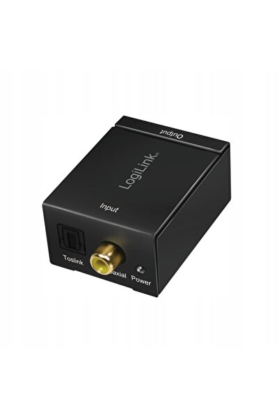 LogiLink Convertor Audio Digital-Analogic Toslink la RCA L/R