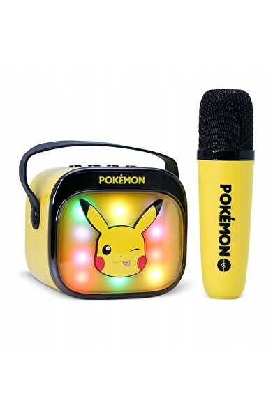 NO BRAND OTL PIKACHU MICROFON DE KARAOKE ȘI BOXĂ CU LED