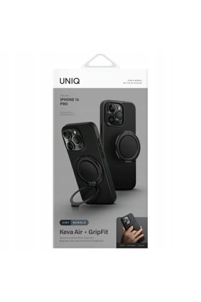 NO BRAND Husă pentru iPhone 16 Pro, UNIQ Keva Air MagSafe, Husă rezistentă cu...