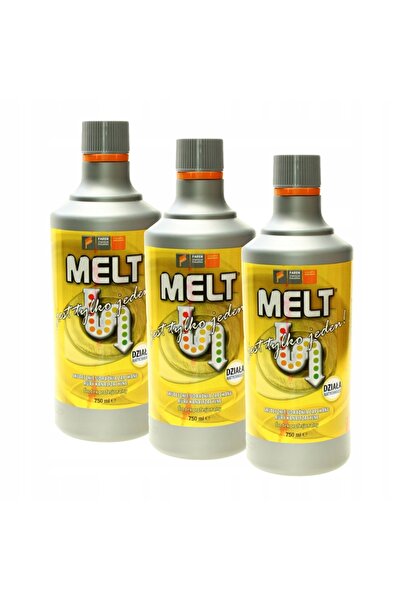 melt Soluție pentru curățarea țevilor, biodegradabilă, 2.250 l, 3 bucăți