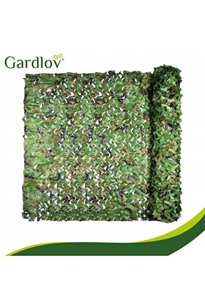 ISO TRADE Plasă de gard 4x6, Husă de umbrire, Husă de gard camuflaj, Plasă de...