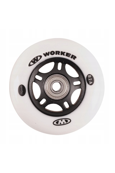 NO BRAND Roți de patine inline WORKER de 76mm cu rulmenți ABEC-7