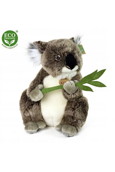 NO BRAND Jucărie de pluș Koala cu crengă de bambus 30 cm, mascotă prietenoasă...