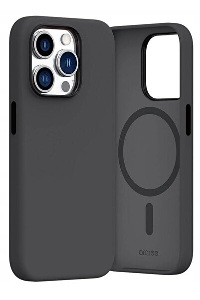Araree Husă pentru iPhone 15 Pro Max, Araree, din silicon, compatibilă MagSaf...