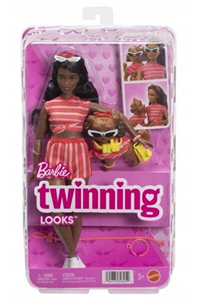 mattel Barbie: Păpușă cu ținută asortată și câine JFP37