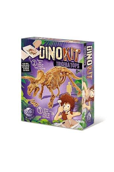 NO BRAND Micul Arheolog Fosilă de Triceratops Ciocan Daltă Perie Buki