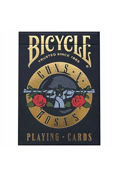 NO BRAND Cărți de joc clasice Bicycle GUNS n' ROSES (dimensiune standard de p...