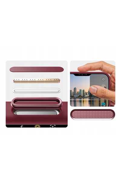 NO BRAND Husă de silicon cu MagSafe Elago iPhone 17 Pro Max Bordeaux