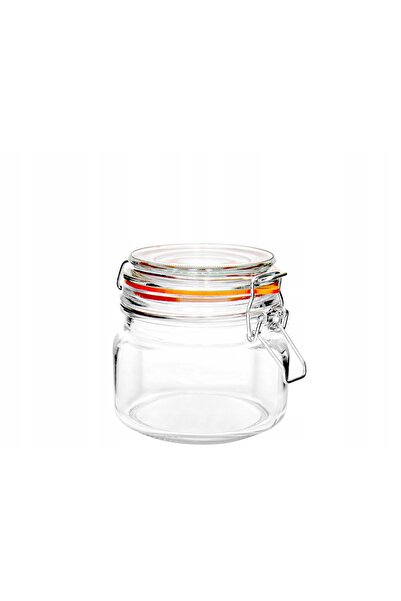 NO BRAND Borcan de sticlă cu capac, recipient Wek 0,5L, set pentru conservare...