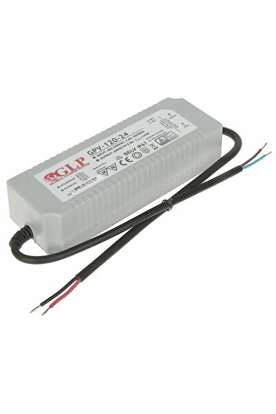 NO BRAND Sursă de alimentare pentru LED PULSE 24 V CC 5 A 120 W HERMETICĂ