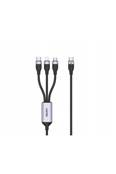 NO BRAND Cablu USB 1.5 m Universal USB-C Lightning Micro-USB