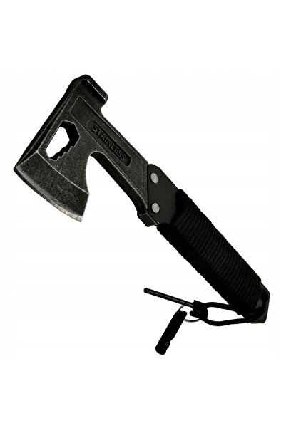 NO BRAND TOPOREK MULTITOOL SET CU TOPOR, CHEIE, BITURI, FRĂȚĂ, FLĂCĂRĂ, TIRACOL