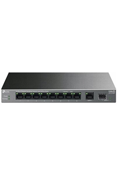TP-LINK LS1210GP Switch PoE+ cu 10 porturi Gigabit Ethernet