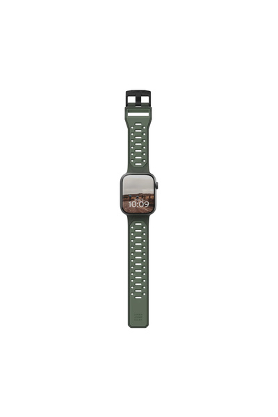 NO BRAND Curea pentru Apple Watch 49/46/45/44 mm UAG Civilian din silicon - V...