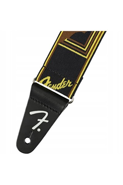 NO BRAND Fender Weighless Mono Strap B/Y/B Curea pentru chitară