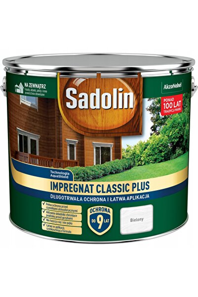 Sadolin CLASSIC PLUS IMPREGNANT PE BAZĂ DE APĂ PENTRU PROTECȚIA LEMNULUI BIEL...