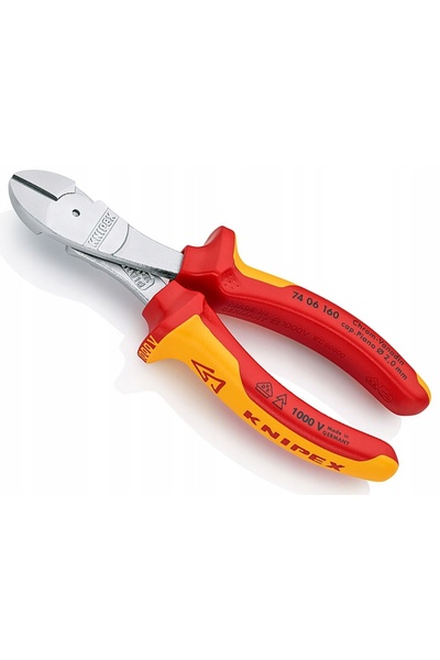Knipex Clește tăietor lateral cu raport de transmisie mare 160