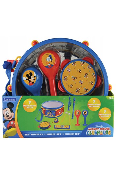 LEXIBOOK Set de instrumente muzicale de jucărie Disney Mickey Mouse K360MCH