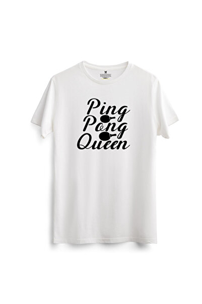 hakuof Cotton Table Tennis Printed T-Shirt Table Tennis Training Sports