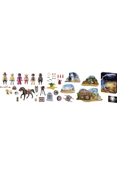 Playmobil 70576 CALENDAR AVENTURĂ ÎN SPATELE TIMPULUI set +5 ani
