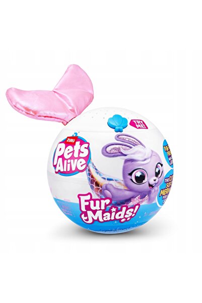 Zuru Jucărie interactivă de pluș Pets Alive FURMAID MERMAID, cadou pentru copii