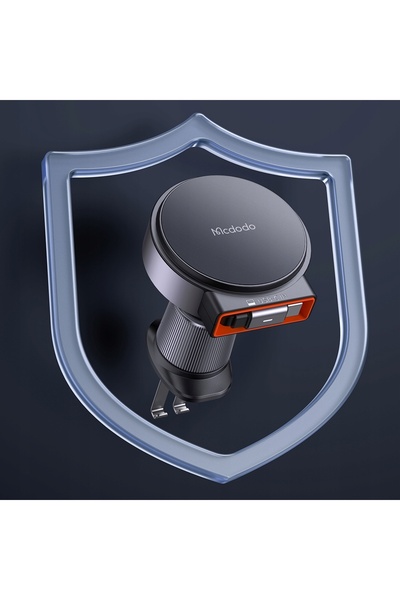 NO BRAND Suport auto wireless Mcdodo pentru inducție MagSafe 15W Qi2 + cablu