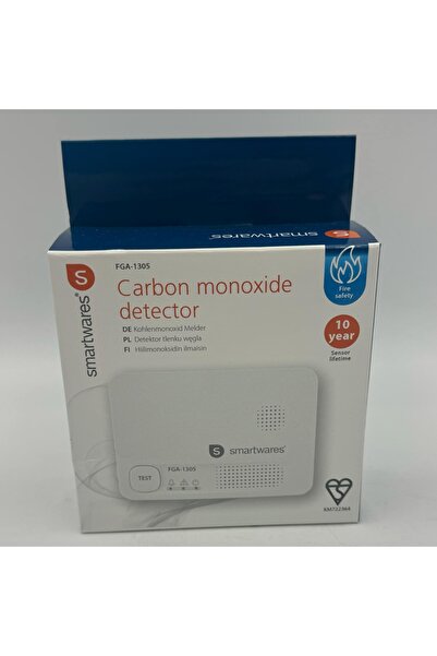 Smartwares Detector de fum și monoxid de carbon fga-1305 cu afișaj