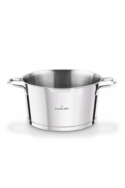 Starke Pro GARNEK Oțel INOXIDABIL INDUCȚIE GAZ MARE Speziale 5,4L 24cm