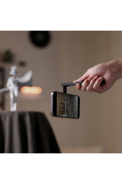 NO BRAND Suport trepied cu prindere, Suport metalic pentru telefon, Magnet iP...
