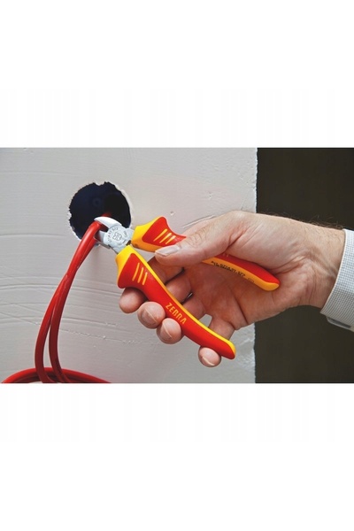 NO BRAND WURTH Clește tăietor Zebra cu tăiere laterală VDE 140mm 071401571