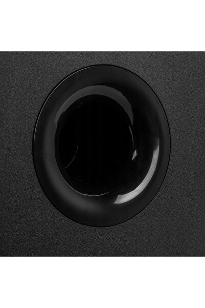 NO BRAND Subwoofer activ 160W negru Bass Reflex 8'' pentru acasă