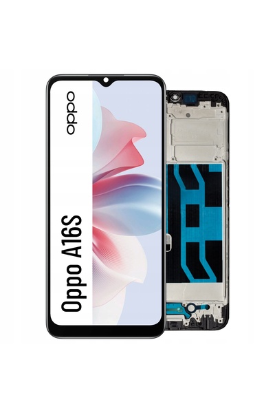 NO BRAND Display pentru Oppo A16S Ecran LCD Panou de afișaj cu ramă CPH2271