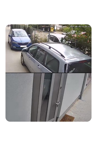 NO BRAND Cameră de exterior GSM LTE 4G cu cartelă SIM, rotativă, duală, pentr...