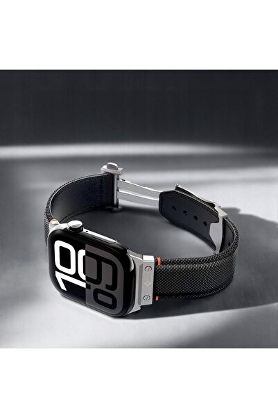 Spigen Curea din piele ecologică pentru Apple Watch 49/46/45/44 mm, potrivire...