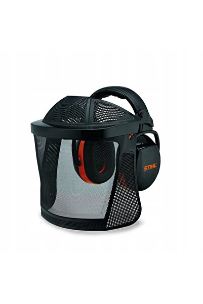 NO BRAND Stihl Protecție pentru față și auz, plasă din nailon, căști de prote...