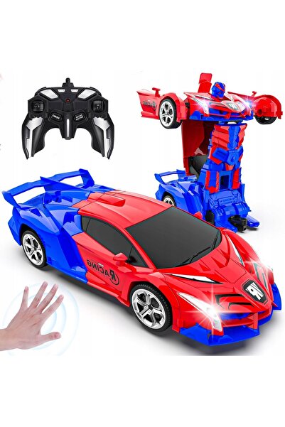 NO BRAND ROBOT TRANSFORMABIL AUTO-ORBANĂ CU TELECOMANDĂ, CONTROL PRIN GESTURI...